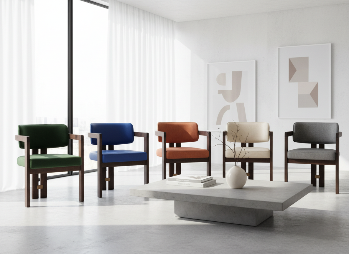 Firefly_Gemini Flash_bu sandalyeyi çok güzel modern bir arkaplanda bir kaç farklı rengi yantana olacak şek 29287